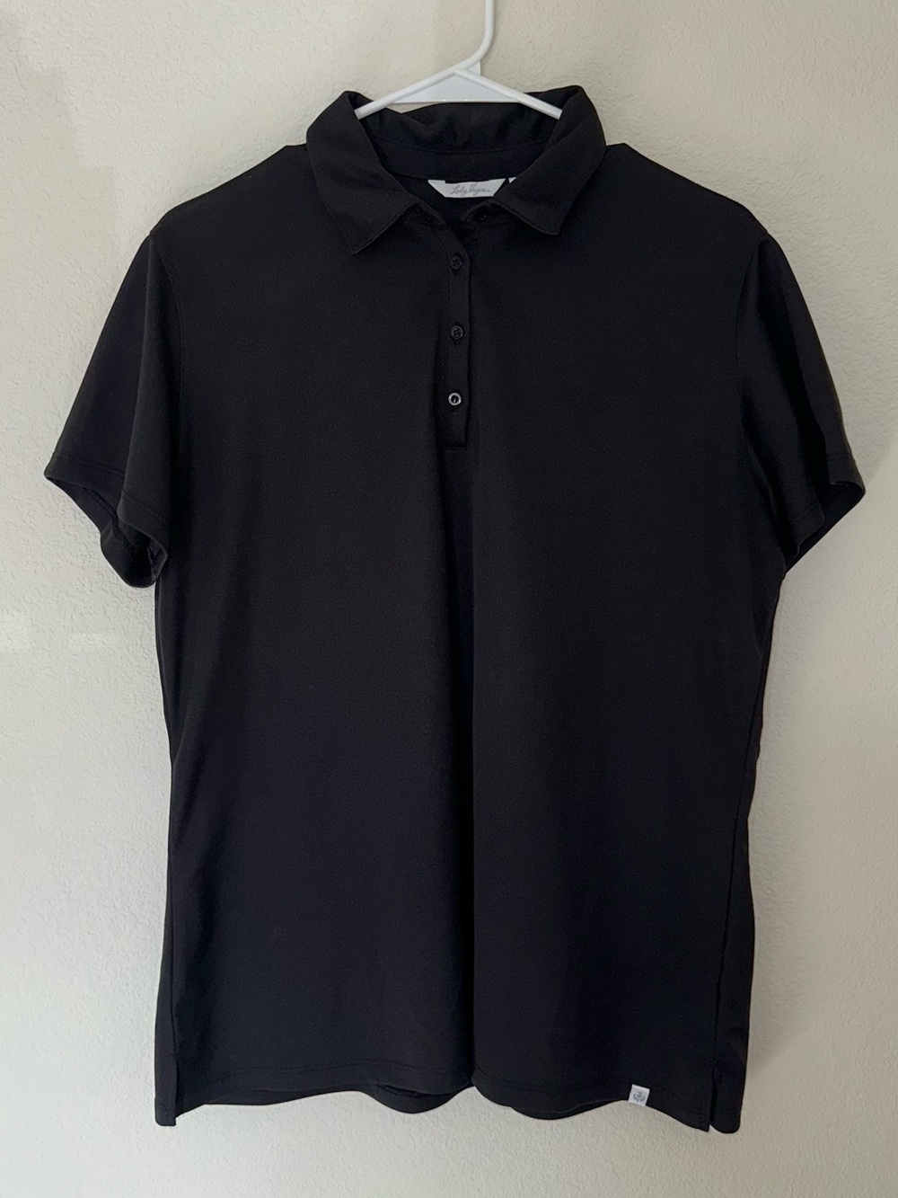 Lady Hagen Black Golf Polo